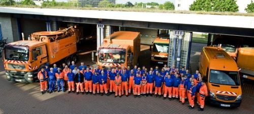 Gruppenbild Kanalarbeiter